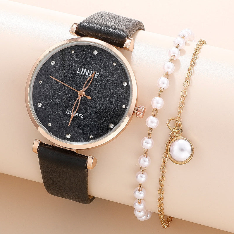 Relógios Femininos Conjunto Luxo - blackatitudea