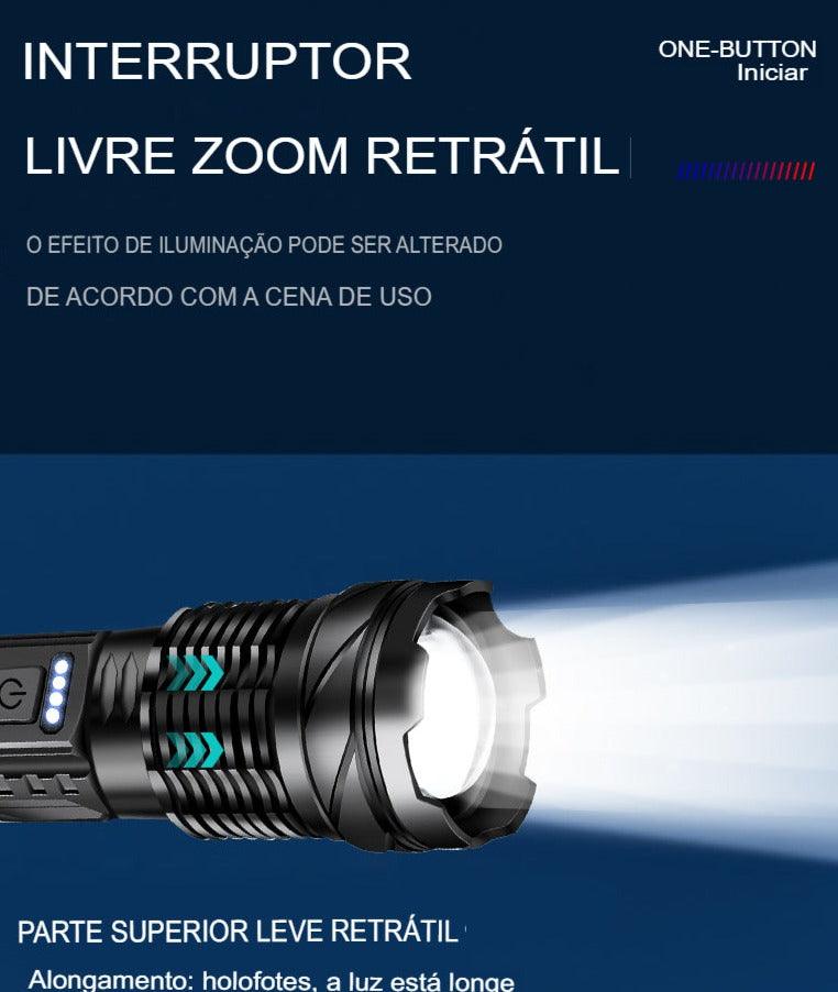 Lanterna Laser Titanium