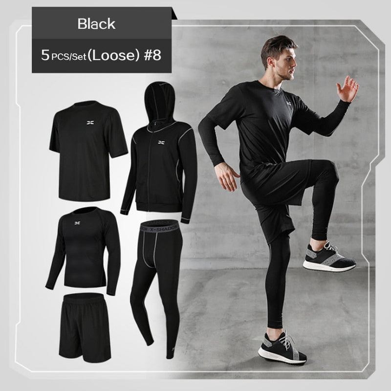 Conjunto de Corrida profissional 5 em 1 - blackatitudea