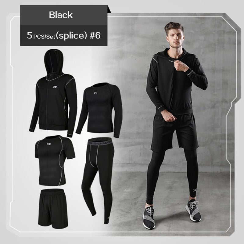 Conjunto de Corrida profissional 5 em 1 - blackatitudea