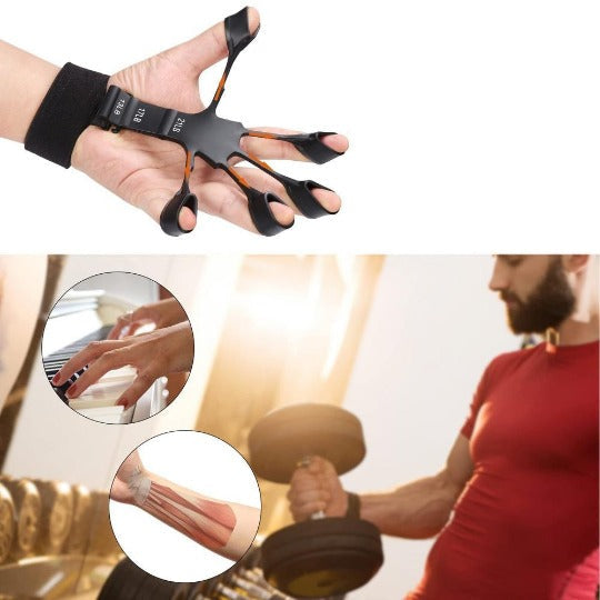 Gripster Max- Extensor de Mão Para Fortalecimento e ganho Muscular de Braço - blackatitudea