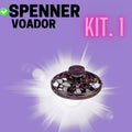 Spinner Voador Black - Drone USB