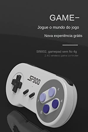 Super Nostalgia 4700 Jogos + 2 Controles Sem Fio