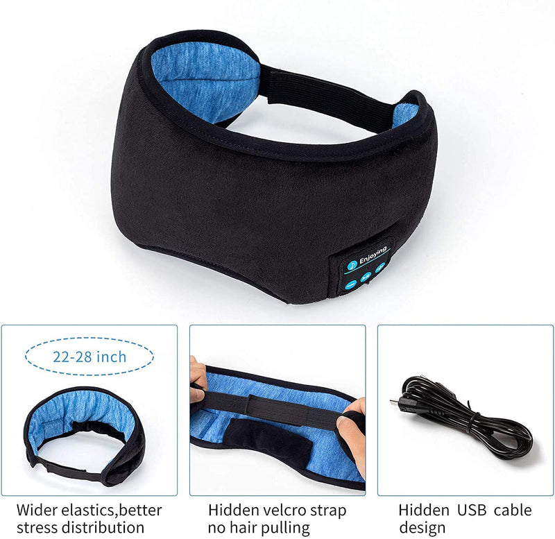 Mascara de Dormir Com Fone De Ouvido Bluetooth - Sleep Mask™