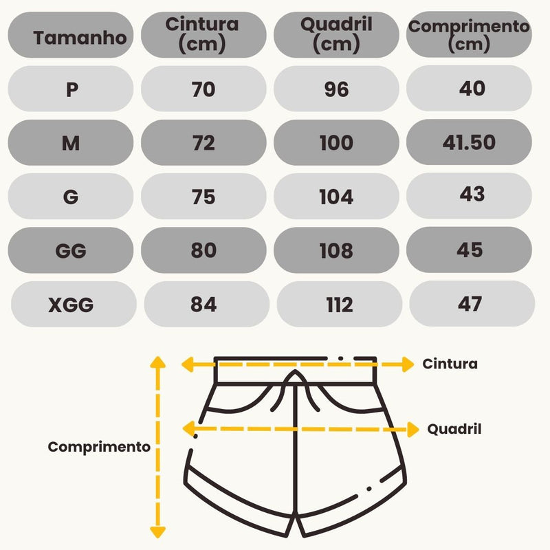 Short Dry Fit Masculino Com Compressão 2 em 1 - Performance Pro